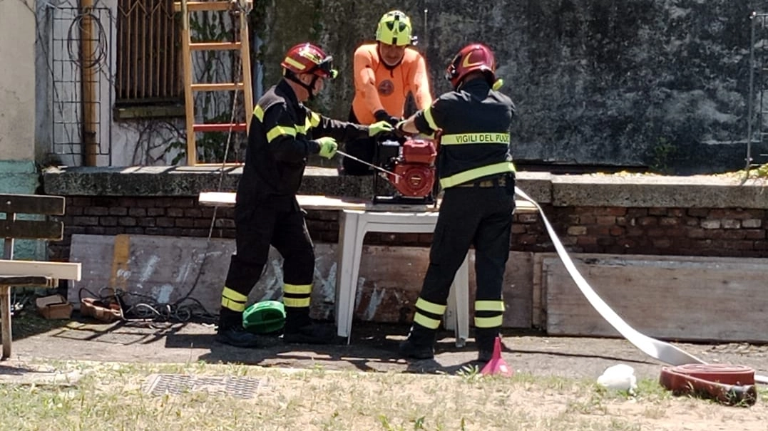 Le richerche dell'arma del delitto di Garlasco