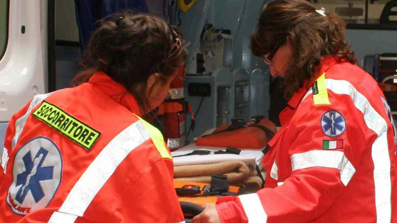 Ambulanza in azione Ambulanza in azione