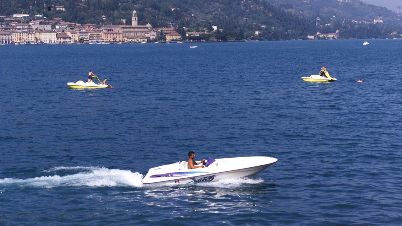 Barche sul lago di Garda