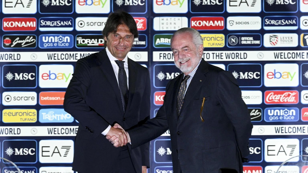 Napoli campione, De Laurentiis: “Conte resta? Mai dire mai. Lo vorrei in Champions”