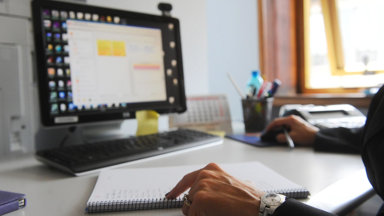 Lo studio di un commercialista (foto repertorio)