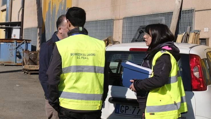 Incidente sul lavoro (foto d'archivio)