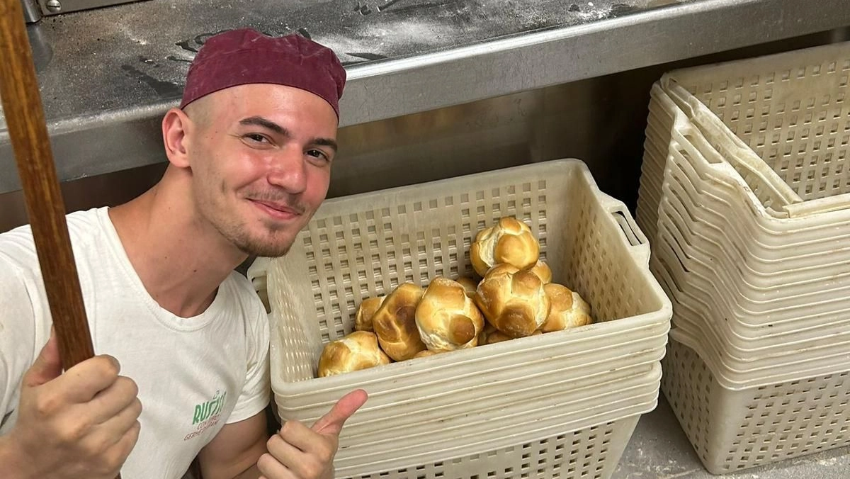 Marco Cutrona, 20 anni, nel forno Lisandri di via Fiamma in cui lavorava dal 2023 Marco Cutrona, 20 anni, nel forno Lisandri di via Fiamma in cui lavorava dal 2023
