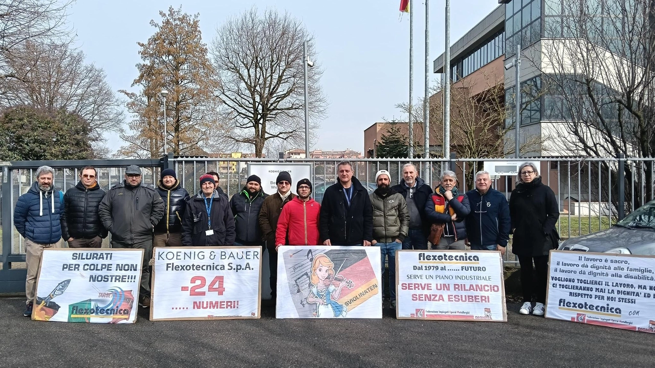 Approda in Regione il tavolo di trattative sul licenziamento collettivo di 24 operai della Koenig & Bauer Flexotecnica. Le parti...