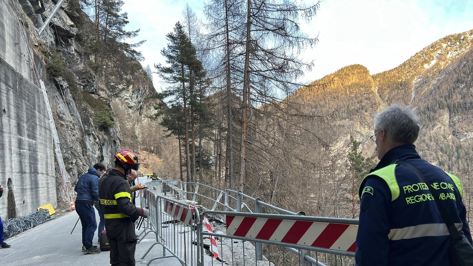 Scatta l’allarme frana in Valle Imagna:  isolate 46 famiglie