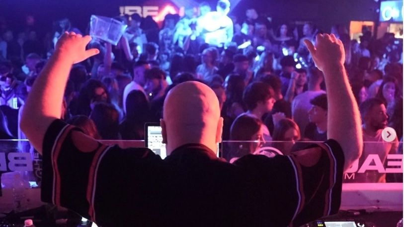 Discoteca The Beach (foto Instagram) Discoteca The Beach (foto Instagram)