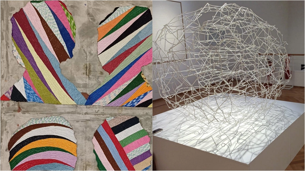Due opere dell'artista serba Mira Brtka in mostra alla Galleria d'Arte Moderna e Contemporanea di Roma