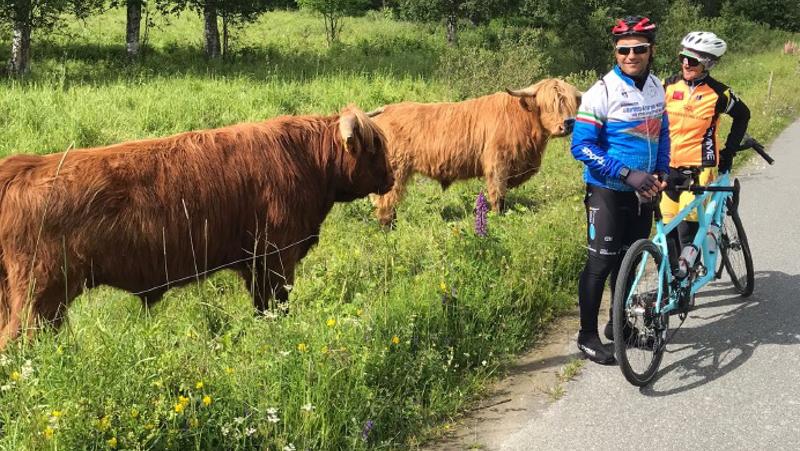 A Capo Nord in tandem, l’avventura speciale della paralimpica Patrizia Spadaccini e di Graziano Gallusi, non vedente A Capo Nord in tandem, l’avventura speciale della paralimpica Patrizia Spadaccini e di Graziano Gallusi, non vedente