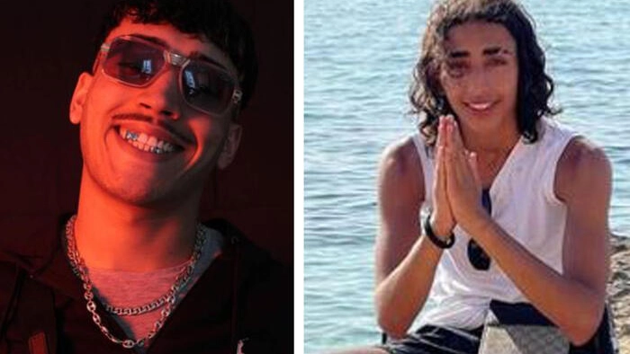 A sinistra Mohamed Lamine Saida, detto Simba la Rue, e a destra Mohamed Amine Amagour, il rapper Baby Touché A sinistra Mohamed Lamine Saida, detto Simba la Rue, e a destra Mohamed Amine Amagour, il rapper Baby Touché