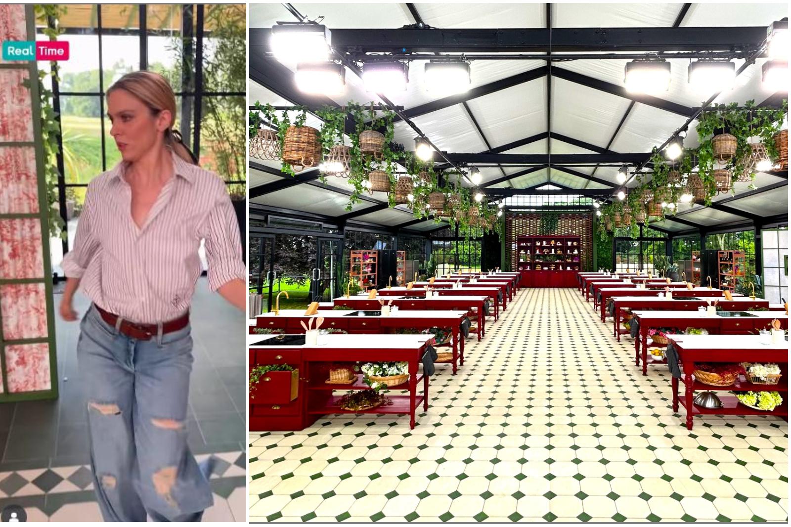 brenda lodigiani scatenata a bake off 2025 la nuova conduttrice svela il set e danza tra i giudici