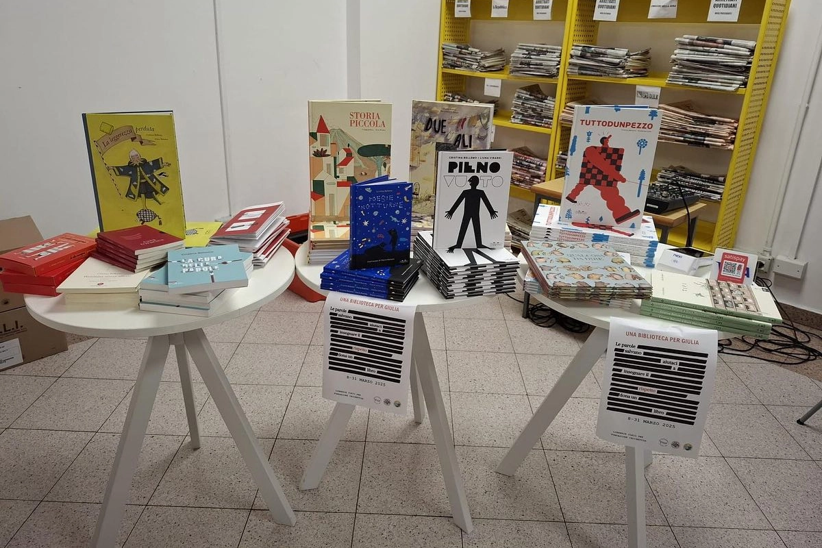 La libreria è un significativo spazio culturale per il quartiere alla periferia sud di Milano