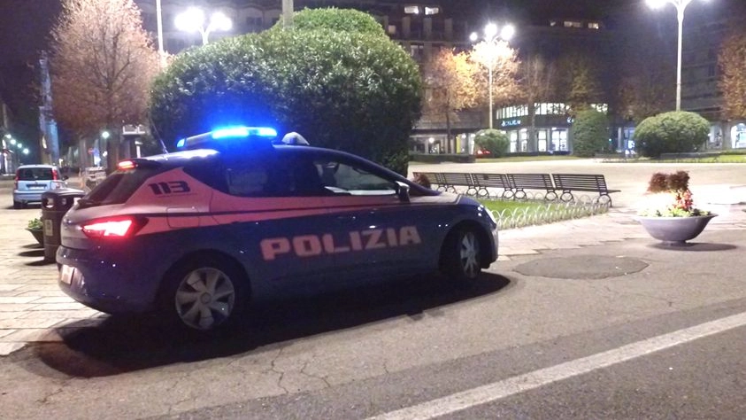 E' intervenuta la Volante della Questura di Como