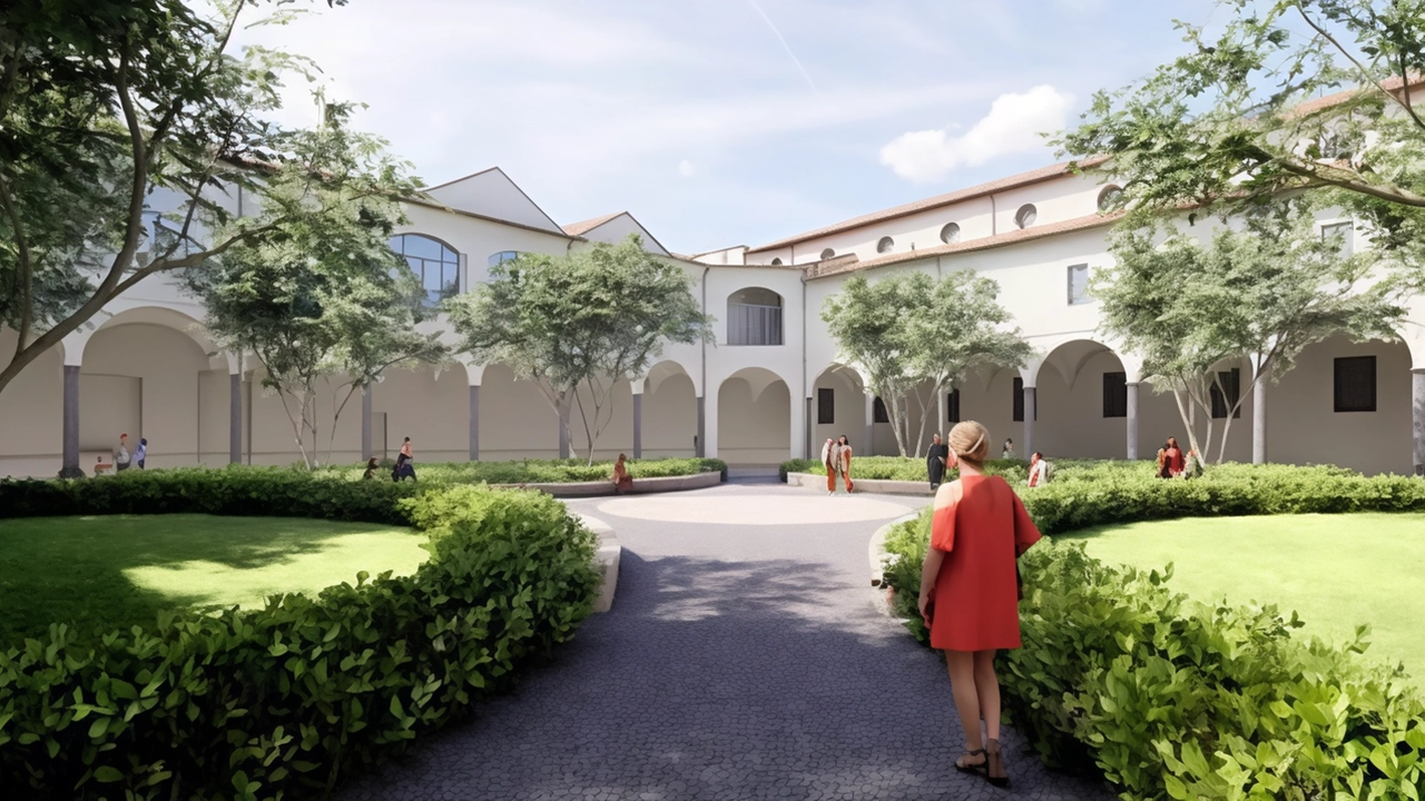 Il progetto firmato dalla studio di Cino Zucchi per il restyling deol Chiostri Sud del Museo Diocesano Il progetto firmato dalla studio di Cino Zucchi per il restyling deol Chiostri Sud del Museo Diocesano