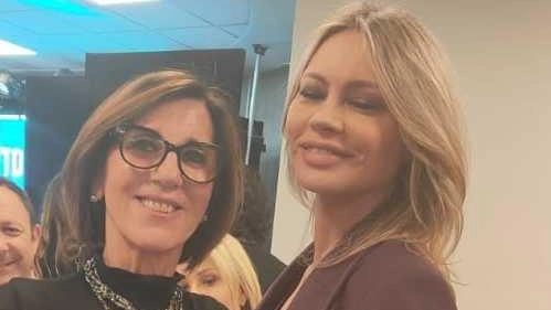 L’estetista valtellinese Lorenza De Buglio con Anna Falchi L’estetista valtellinese Lorenza De Buglio con Anna Falchi