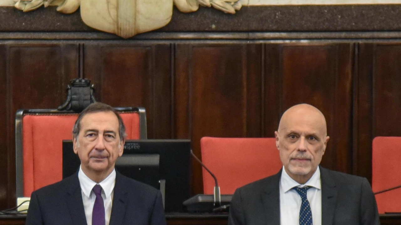 Il sindaco Giuseppe Sala e il procuratore capo Marcello Viola ieri a Palazzo Marino Il sindaco Giuseppe Sala e il procuratore capo Marcello Viola ieri a Palazzo Marino
