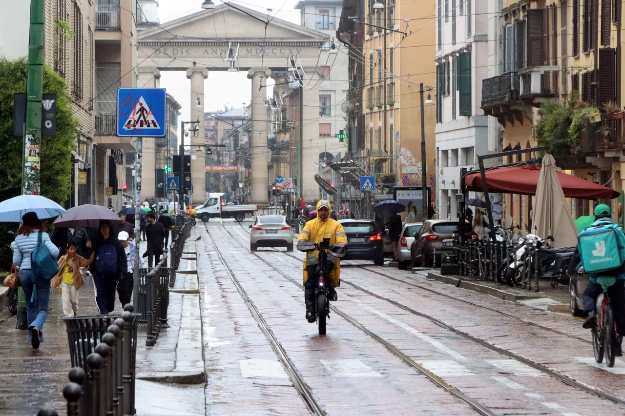 Vento e pioggia: parchi chiusi a Milano (Salmoirago)