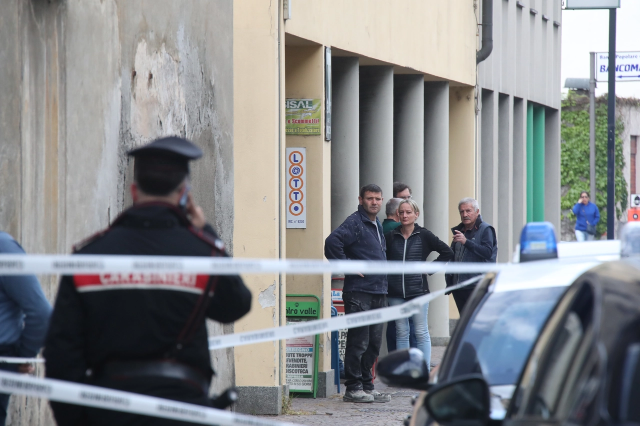 Le forze dell'ordine intervenute pochi minuti dopo la sparatoria