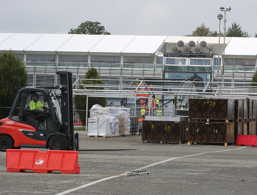 I lavori verso il Gp. Passerelle, tribune e aree hospitality: l’Autodromo è in pole I lavori verso il Gp. Passerelle, tribune e aree hospitality: l’Autodromo è in pole