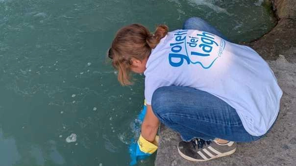 . dei 32 punti in cui si è svolto il prelievo delle acque promosso Legambiente . dei 32 punti in cui si è svolto il prelievo delle acque promosso Legambiente