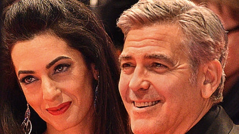 George Clooney e la moglie Amal