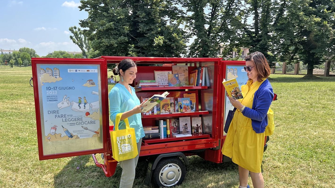La BiblioApecar, iniziativa lanciata dal Comune di Rozzano nel 2023