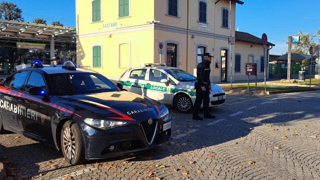 I carabinieri durante le operazioni di controllo I carabinieri durante le operazioni di controllo