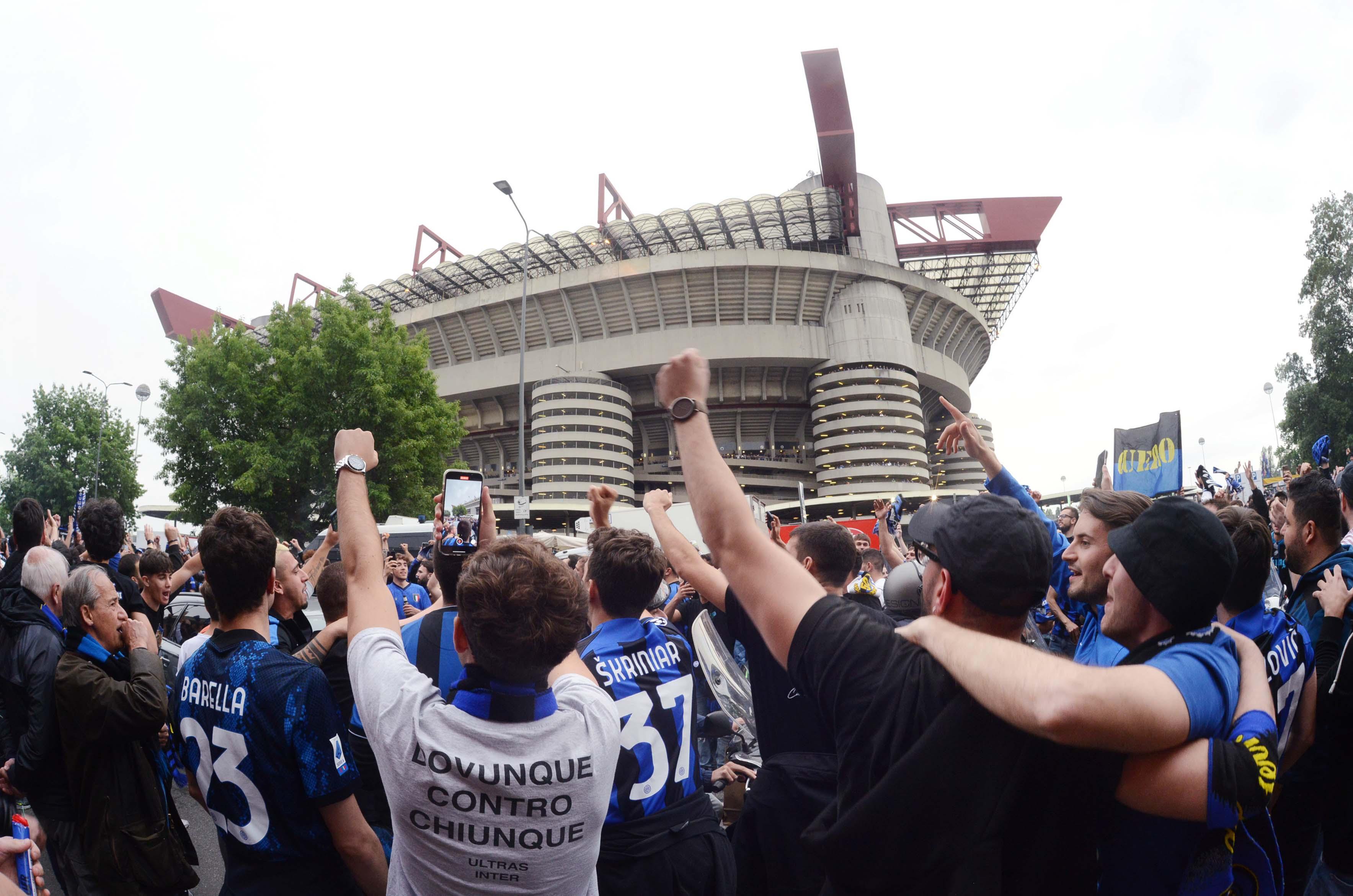 Finale Champions League, sì al maxischermo a San Siro per Psg Inter Finale Champions League, sì al maxischermo a San Siro per Psg Inter