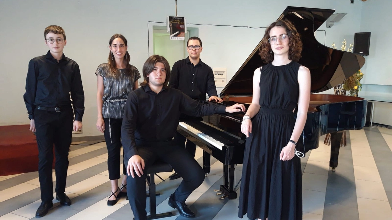 Uno dei concerti organizzati a Corno per i fratelli Montani