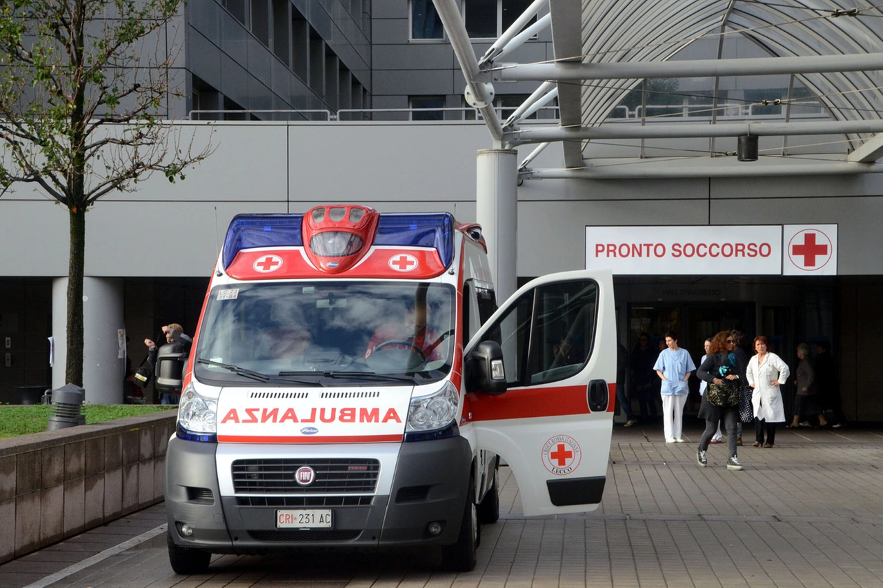 Il pronto soccorso dell'ospedale Manzoni a Lecco (Cardini)