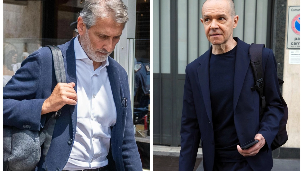 L'ex assessore Giancarlo Tancredi e l'ex presidente della commissione Paesaggio di Palazzo Marino Giuseppe Marinoni