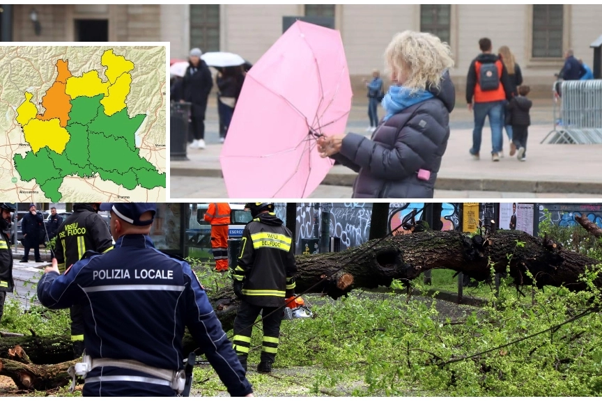 Vento forte a Milano