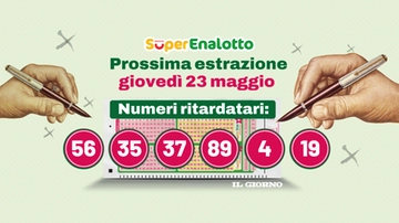 SuperEnalotto, i numeri ritardatari di giovedì 23 maggio: uscirà il 18 Superstar?