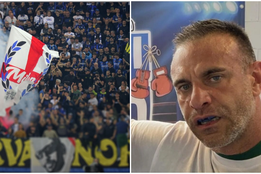 Andrea Beretta, ex leader della curva nord interista, raggiunto in carcere da un mandato di arresto per gli affari criminali nel mondo ultras milanese