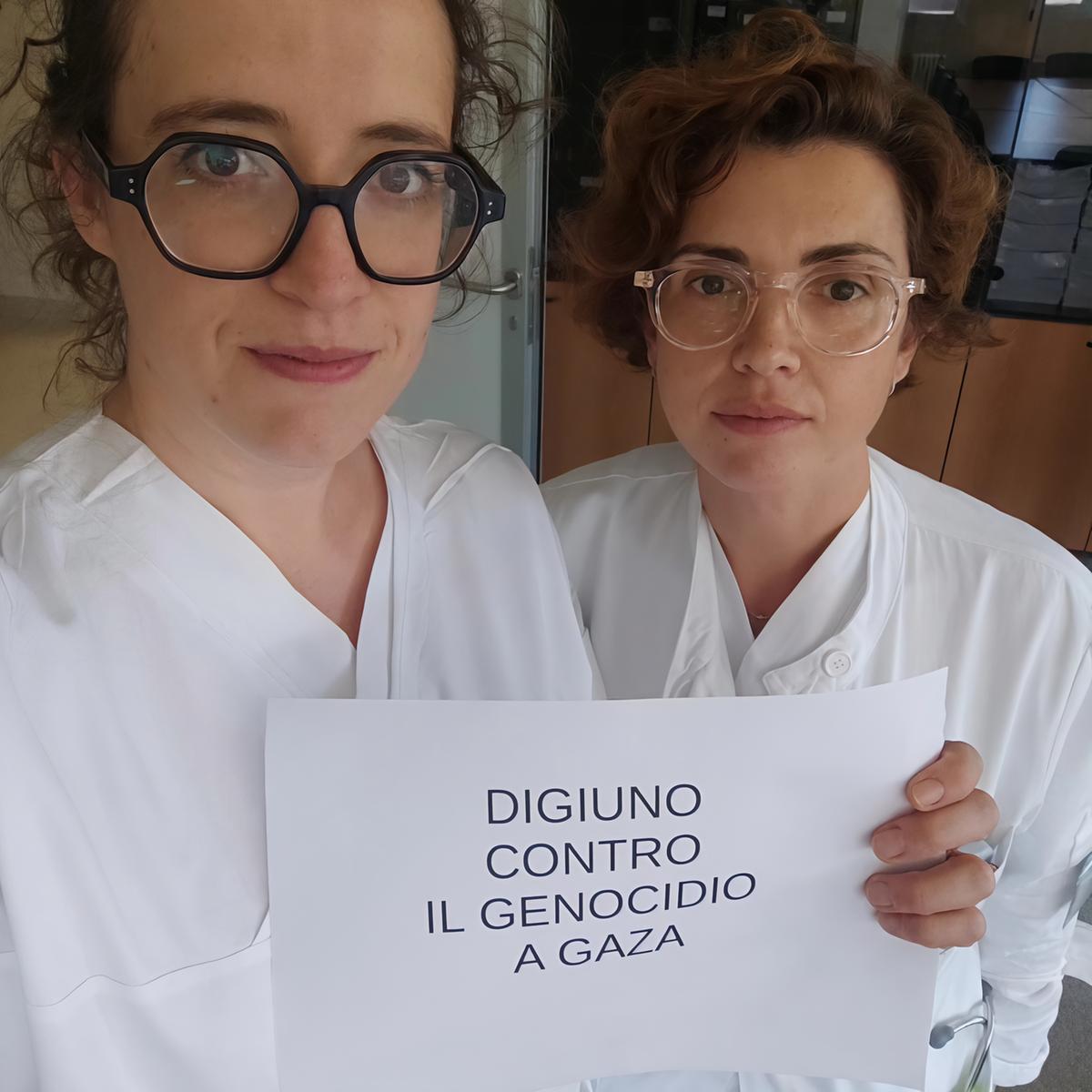 Digiuno per Gaza. La staffetta dei sanitari Digiuno per Gaza. La staffetta dei sanitari
