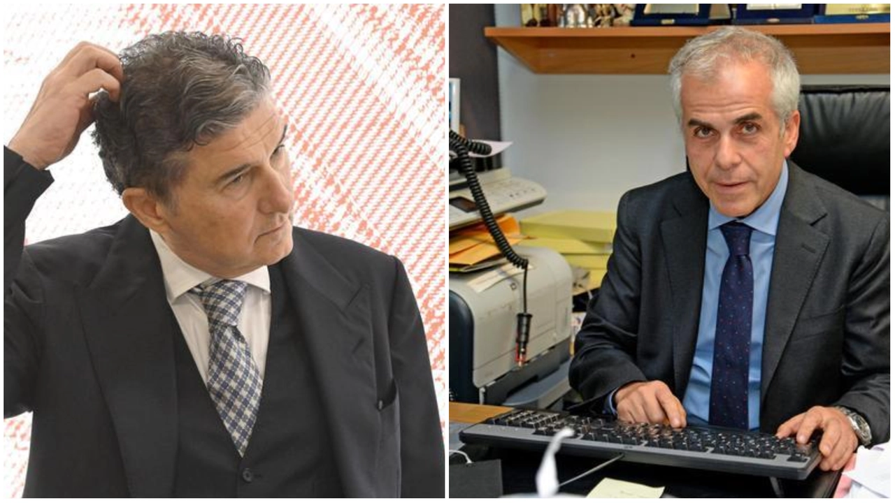 Da sinistra, Enrico Pazzali e Carmine Gallo, il superpoliziotto morto lo scorso 9 marzo Da sinistra, Enrico Pazzali e Carmine Gallo, il superpoliziotto morto lo scorso 9 marzo