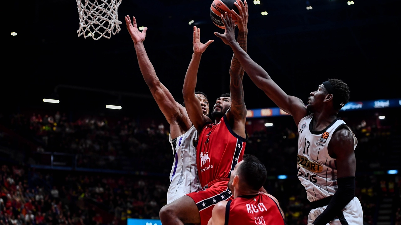Olimpia Milano, la serie positiva si interrompe contro il Partizan