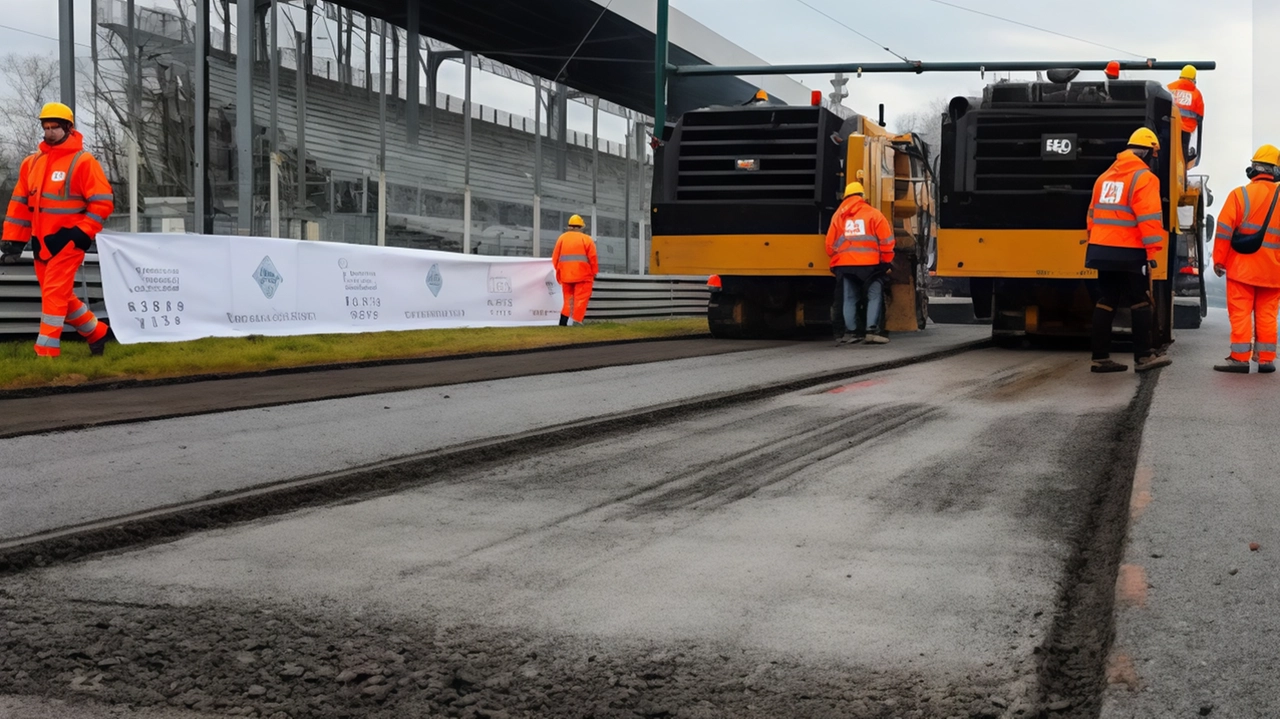 Durante i lavori di riasfaltatura dell’autodromo sono stati salvati pezzi di asfalto dalla ’casella’ della pole e anche da vari punti del circuito Durante i lavori di riasfaltatura dell’autodromo sono stati salvati pezzi di asfalto dalla ’casella’ della pole e anche da vari punti del circuito