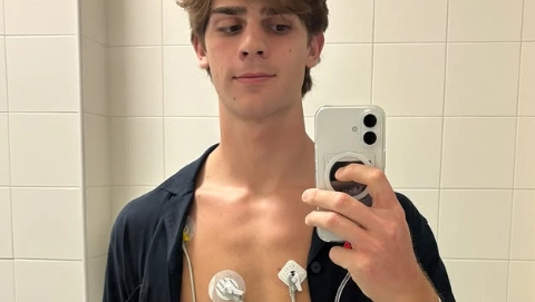 Leonardo Tano, 25 anni, in uno scatto sui social