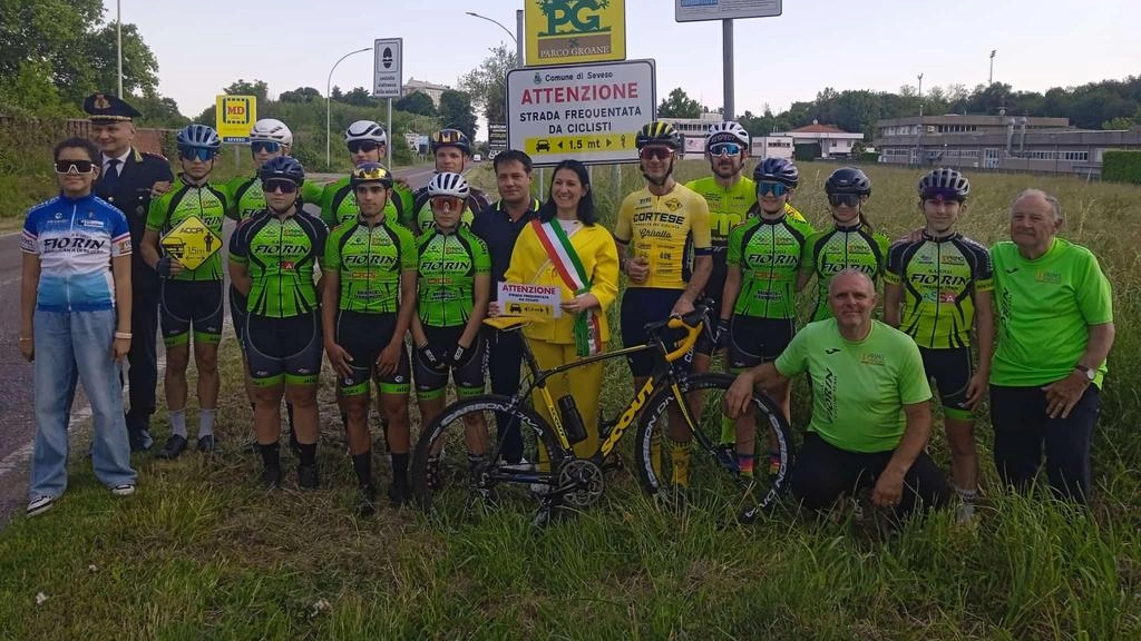 Il Comune guidato dalla sindaca Alessia Borroni ha aderito alla campagna “Io rispetto il ciclista” Il Comune guidato dalla sindaca Alessia Borroni ha aderito alla campagna “Io rispetto il ciclista”