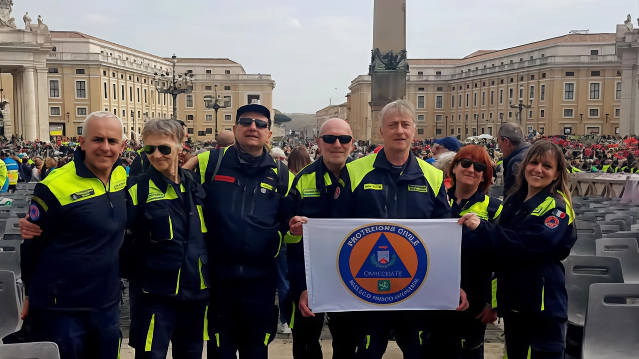 Il gruppo di Canegrate ha partecipato al Giubileo dei volontari in piazza San Pietro