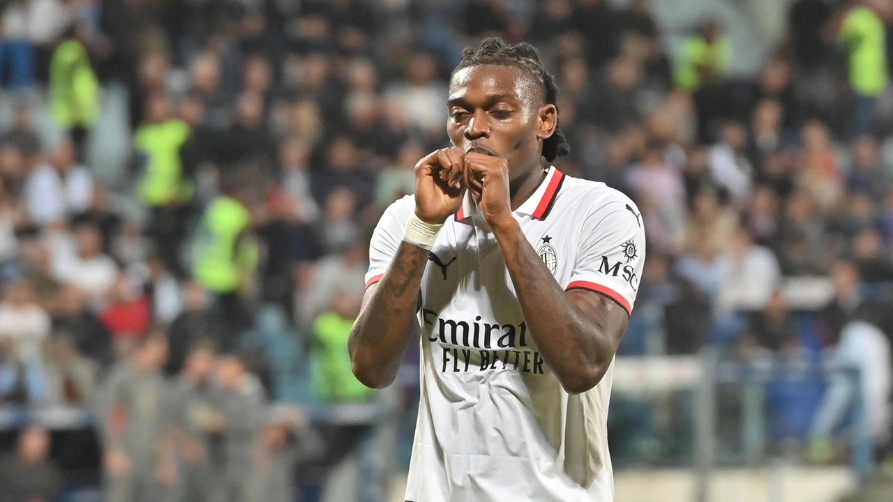 Rafael Leao autore di una doppietta Rafael Leao autore di una doppietta