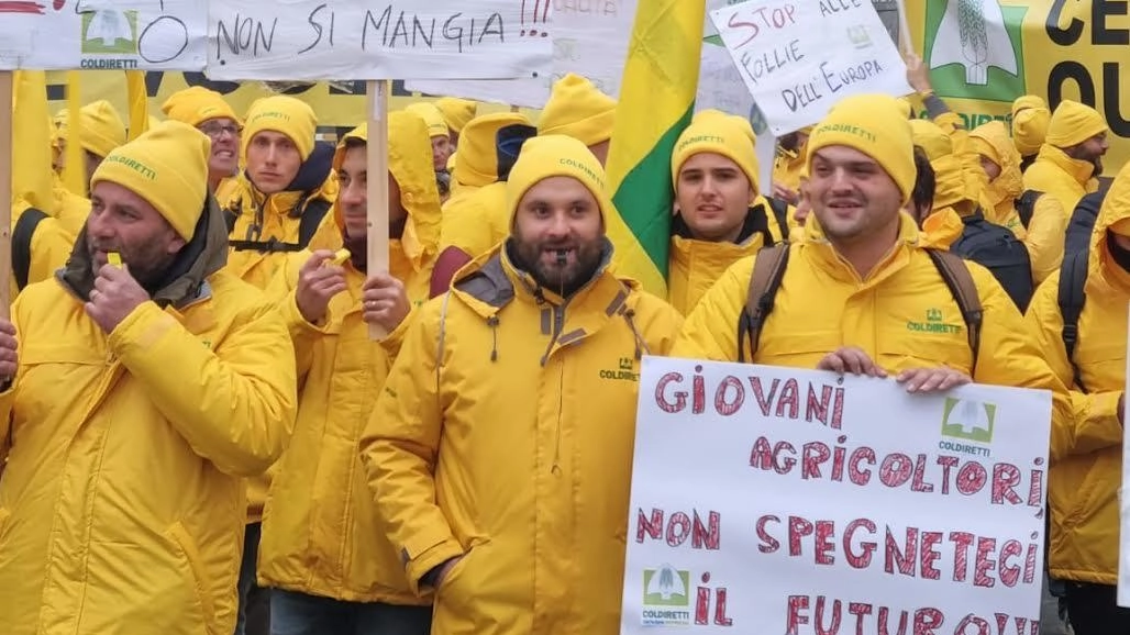 Parte anche da Pavia una delegazione di agricoltori: “Lombardia invasa dai prodotti stranieri”