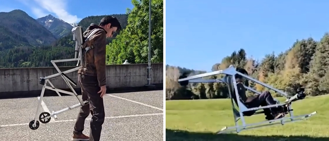 Alessandro prende due lauree in un giorno al Politecnico: “Studio 18 ore al giorno. Ho inventato un elicottero pieghevole e una bici-zaino”