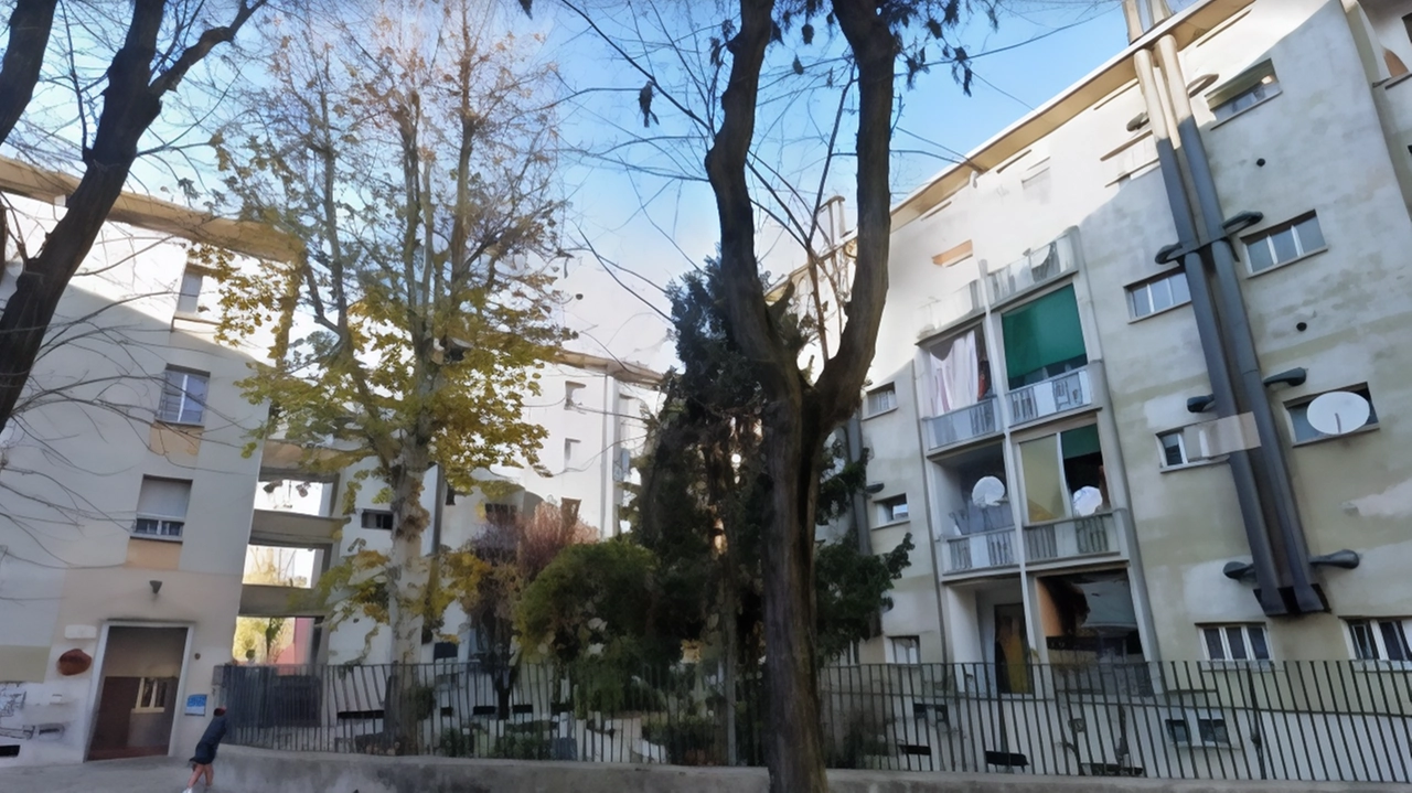 Alloggi Aler in via Ricciarelli, nel quartiere popolare di San Siro