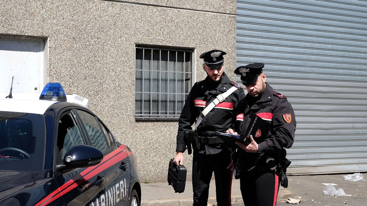 Rilievi dei carabinieri Rilievi dei carabinieri