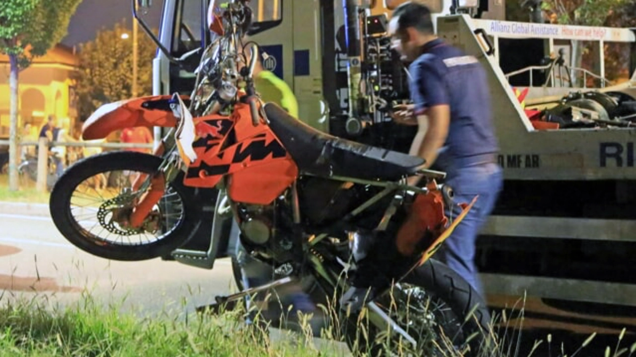 Il recupero della motocicletta Il recupero della motocicletta