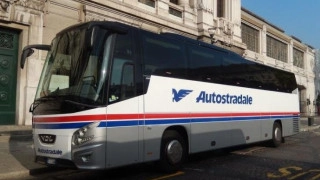 Un pullman di ultima generazione dell'Autostradale Un pullman di ultima generazione dell'Autostradale