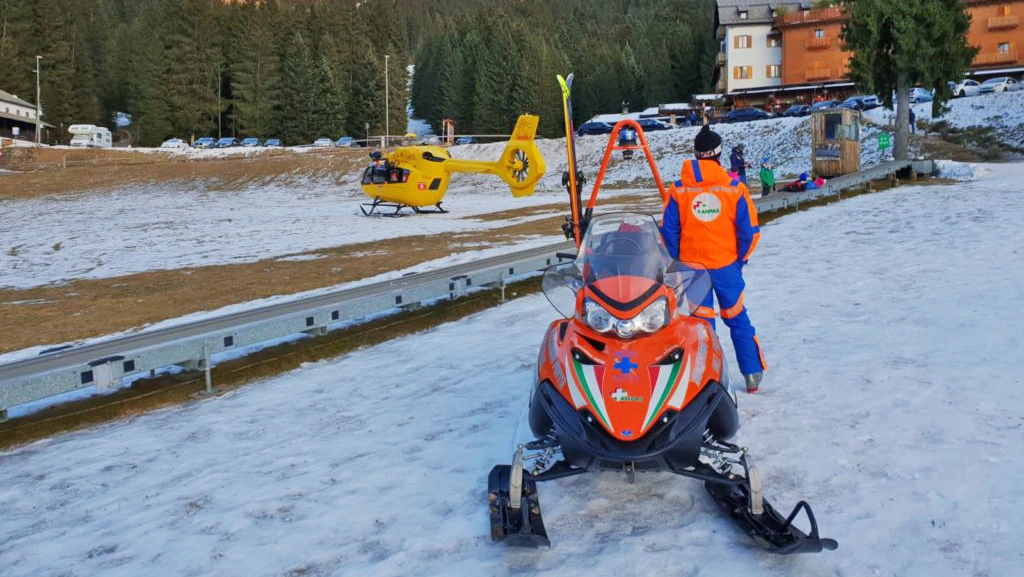 E' intervenuto il Soccorso alpino
