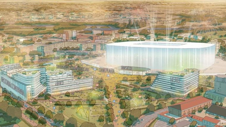 Il progetto per l’area di San Siro presentato da Milan e Inter