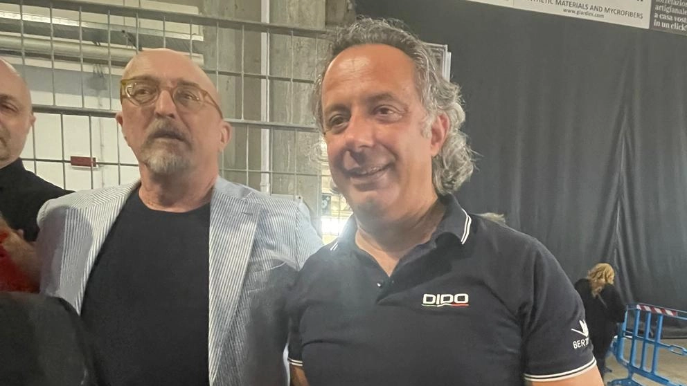 Il sindaco di Vigevano Andrea Ceffa (a destra) Il sindaco di Vigevano Andrea Ceffa (a destra)